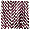 Delicate Chevron, Maroon - Motorised Roman Blind